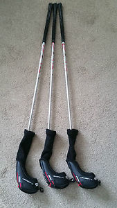 A RARE MATCHING SET OF 3 RIGHT HANDED 2014 PING KARSTEN HYBRIDS.