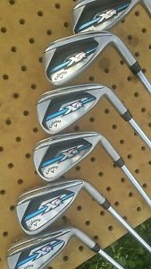 2016 callaway xr o/s. Irons excellent mint condition!! 5,6,7,8,9,pw