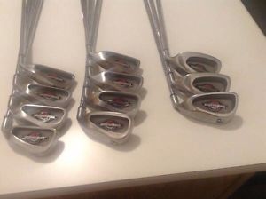 1994 Callaway Big Bertha Irons 2-Sw & Great Big Bertha 3 & 5 Woods / Head Covers