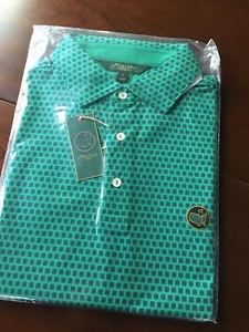 *NEW IN BAG 2016 MASTERS Collection RARE Vintage Berckmans Place GREEN Polo (L)*