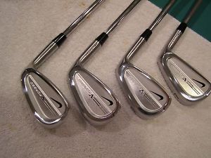 Mint 2014 Nike VR Pro Combo Forged Iron Set 4-PW Dynamic Gold Pro R300 Regular