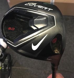 Nike Covert 2.0 Black Driver Stiff Shaft, RARE!! Super Condition! PGA PRO SELLER