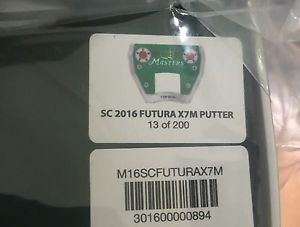 2016 MASTERS SCOTTY CAMERON FUTURA PUTTER VERY RARE LIMITED EDITION 13 OF 200