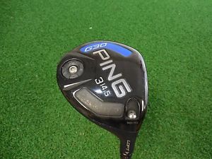USED RH PING G30 14.5*3 FAIRWAY WOOD TOUR 65 REGULAR FLEX GRAPHITE RH