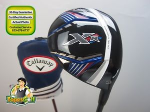 2015 Callaway XR 3 Fairway Wood 15 deg Project X 6.0 Stiff Flex Headcover 16633A