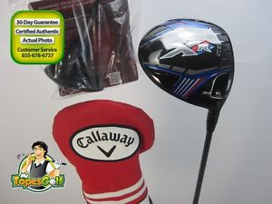 2015 Callaway XR Driver 9.0 degree Aldila Tour Regular Flex Headcover Tool 16668