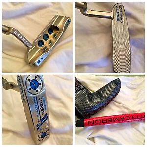 2015 Titleist Scotty Cameron Newport Custom Putter Matador Grip Blue Tour Dots!