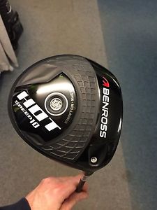 BENROSS HOT SPEED10 DRIVER 12' LOFT REGULAR FLEX IN MINT CONDITION & BNIW PUTTER