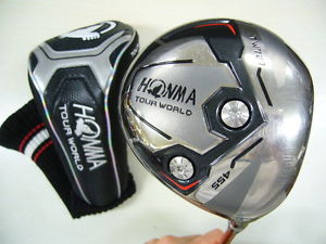 Used HONMA TW727 455 Driver 10.5* graphite VIZARD YC65 SR RH Made in Japan