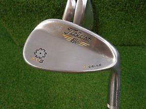 Used Titleist Vokey SM5 Wedge Set (50.08,54.10,58.04) Wedge Flex Steel Shafts