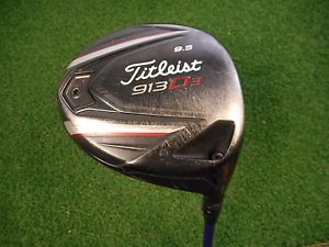 Used Titleist 913D3 9.5* Driver Diamana Stiff Flex Graphite Shaft Used RH