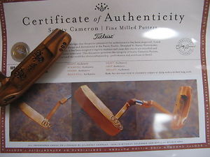 009 proto Chromatic Copper Circle T Welded LN Scotty Cameron Newport Tour 2