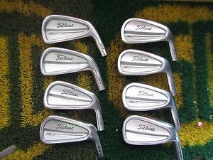 VG 8 Piece 2014 TITLEIST 714 CB 714CB Forged Iron Set 3-9+PW Heads Only