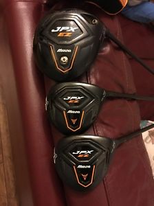 Lovely Mizuno JPX EZ set Of Woods, Driver, 3 & 5 Wood, Reg Flex Graphite Shaft