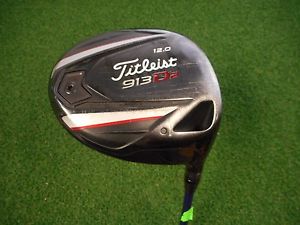 Used Titleist 913D2 12* Driver Diamana Regular Flex Graphite Shaft