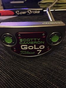 Custom Lime Green Paint Scotty Cameron Go Lo 7 35 Inch - One Of A Kind