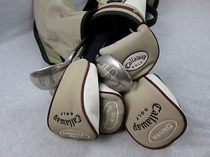 Woman's Callaway GES Complete 7 Golf Club Set RH  w/ Bag Driver Putter
