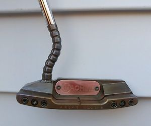 Very Rare Machine prototype putter copper insert / medallion 1 of 2 made