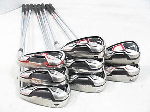 Used[B-] Golf Nike Victory Red VR_S USA Iron set Original Steel UNI-FLEX C2Y