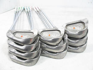 Used[C] Golf Ping ZING stainless steel Orange Iron set Original Steel 1FLEX M9E