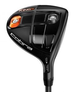 Brand New Black Cobra King F6 3/4 Fairway Wood Regular Flex, Original Packaging