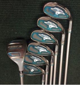 *USED* 5-SW LADIES COBRA BAFFLER IRONS (GRAPHITE SHAFT - LADIES FLEX)