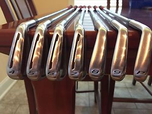 *Excellent* RH 2014 Taylormade Tour Preferred MC Iron Set 4-PW Stiff KBS Tour