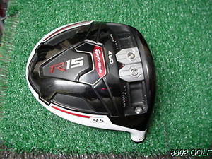 Very Nice Tour Issue Taylor Made White R15 460 9.5 degree Driver Head & Screw