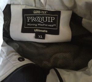 Ben Hogan ProQuip Gore-Tex Black Winning Weatherware Golf Jacket in Size XL