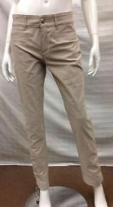 BOGNER Gina-G GOLF PANTS Techno Stretch Beige Khaki NWT Size 8 $378