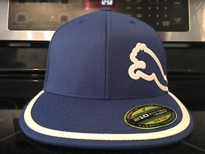 NEW Puma Cobra Golf Rickie Fowler PGA Tour Issue Limoges Blue White Hat Cap