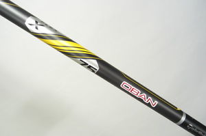 -Tour Issue- OBAN Kiyoshi Black 75 05 X-Flex 3 WOOD SHAFT w/ TaylorMade Adapter