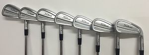 TITLEIST CB Forged 714 Satz 4-P(7 Eisen) mit Stiff-Flex, WIE NEU 1A1A