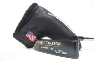 -MINT- Scotty Cameron TEI3 Sole Stamp NEWPORT TWO 2 PUTTER w/ Headcover