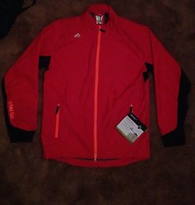 Adidas Climaproof Goretex Red Jacket Brand New With Tags SAMPLE Large Golf