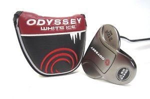 -TOUR ISSUE- ODYSSEY White Ice 2-BALL 2BALL MID BELLY PUTTER w/ Headcover
