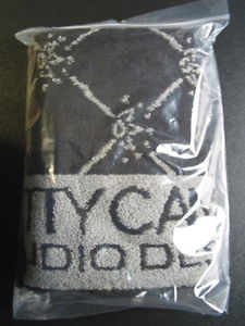 Scotty Cameron 2016 7 Point Crown Argyle Black Silver Plush Golf Towel Titleist