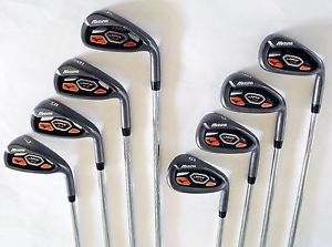 "MINT" MIZUNO JPX EZ IRONS SET 4-GW TT XP105 STEEL R300 FLEX REGULAR RH