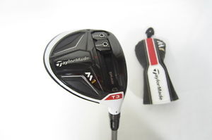 -NICE- Tour Issue! TAYLORMADE R15 T3 14* #3 WOOD TOUR X FLEX & HEADCOVER