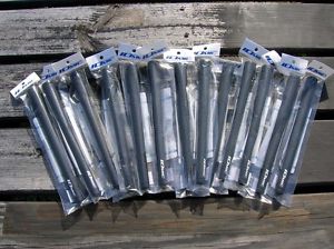 13 IOmic Sticky 2.3 Black M60 Standard Round Golf Club Grips, New In Plastic.