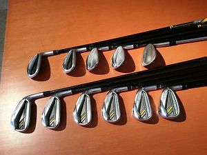 11 ROCKETBLADEZ +3 DRIVING IRON 4-9 PWAWSWLW GRAPHITE REG. IRONS w SPEED POCKET