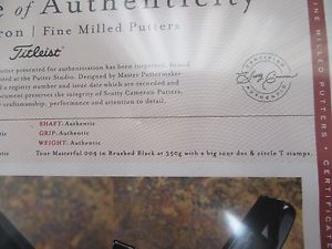 009M Masterful Scotty Cameron 350g Circle T FTUO 009 Carbon classic blend