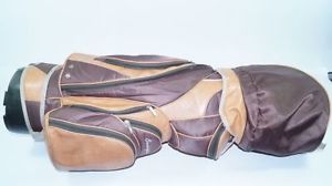 *NEU*Bennintgon Golftasche braun cart Golfing bag Tasche brown stand tour new