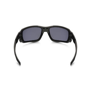 NEW OAKLEY SI BALLISTIC SHOCKTUBE OO9329-01 Matte Black / Grey Lens SUNGLASSES