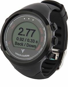 Voice Caddie T1 GPS Golf Watch Black