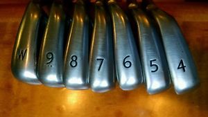 '2016 PING G SERIES IRONS (4-W) IRON SET w/ graphite Ping CFS 70 shaft Black Dot