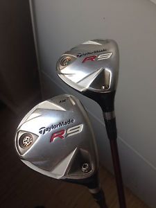 Taylormade R9 Holz 3 und 5, Schäfte gepured