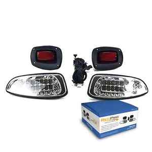 x12 DEALER PACK EZGO RXV ALL LED HEADLIGHT/ TAIL LIGHT KIT 08-UP