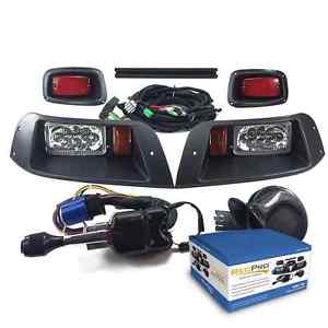 x12 DEALER PACK EZGO TXT DELUXE ALL LED HEADLIGHT/ TAIL LIGHT KIT