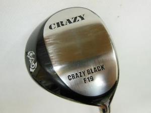 [USED] CRAZY GOLF JAPAN CRAZY BLACK FAIRWAY WOOD DG F19 18.5 deg X100